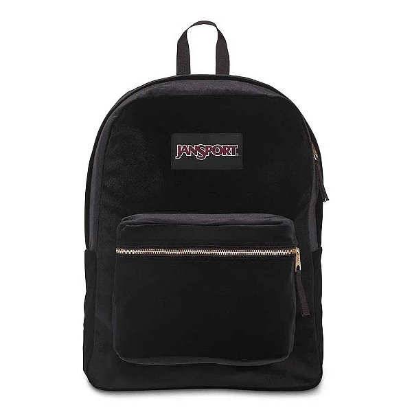 Mochila Jansport Superbreak Black Velvet 26 Litros