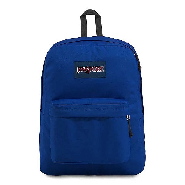 Mochila JanSport Superbreak Border Blue 25 Litros