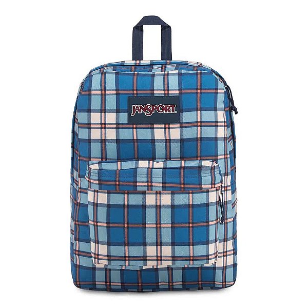 Mochila JanSport Superbreak Check Me Plaid 25 Litros