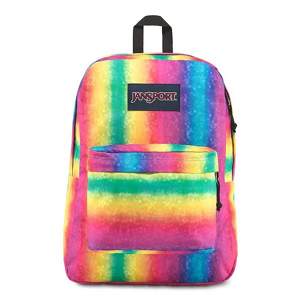 Mochila JanSport Superbreak Rainbow Sparkle 25 Litros