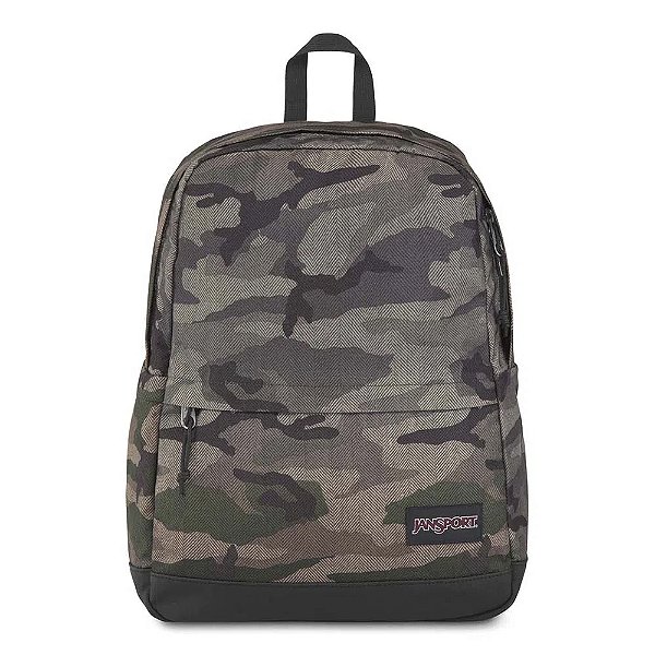 Mochila Jansport Wells Camo Ombre 20 Litros Verde