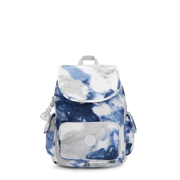 Mochila Kipling City Pack S 13L Tie Dye Azul
