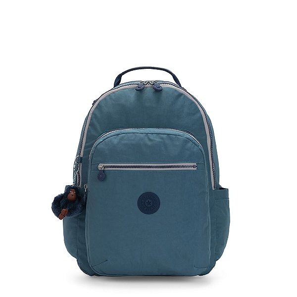 Mochila Kipling Seoul 27L Azul Baltic Aqua