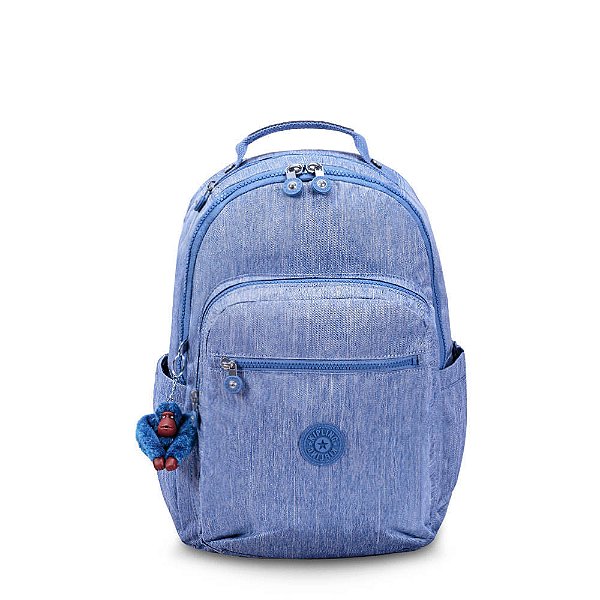 Mochila Kipling Seoul 27L Azul Denim Blue