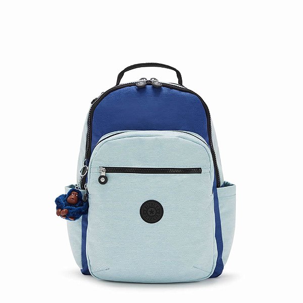 Mochila Kipling Seoul 27L Azul Fresh Denim