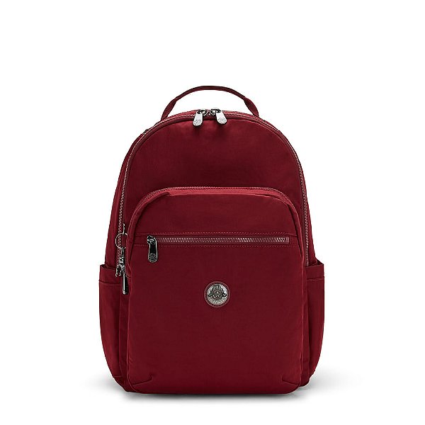 Mochila Kipling Seoul 27L Bordô Wine