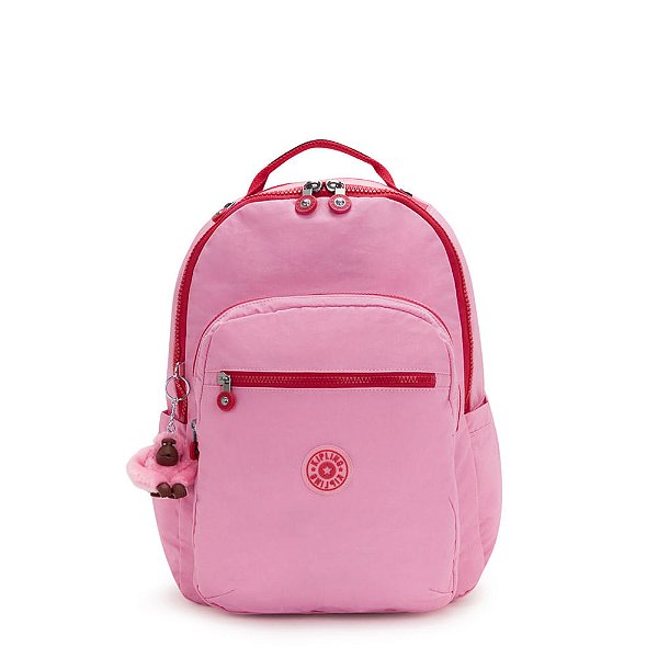 Mochila Kipling Seoul 27L Pink Fiesta
