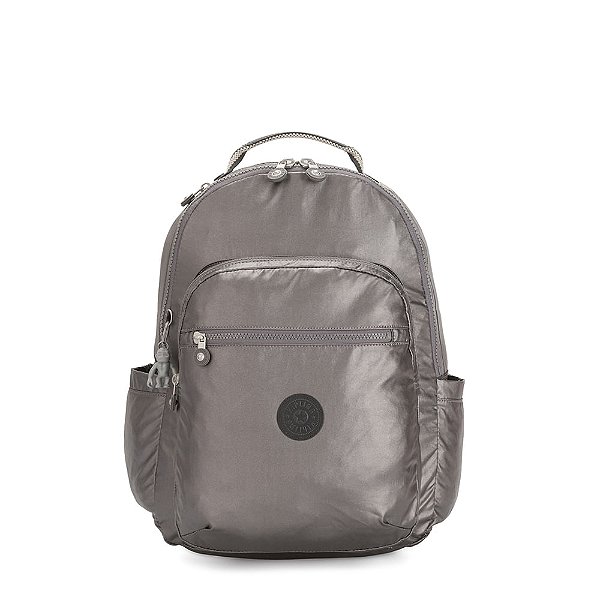 Mochila Kipling Seoul 27L Prata