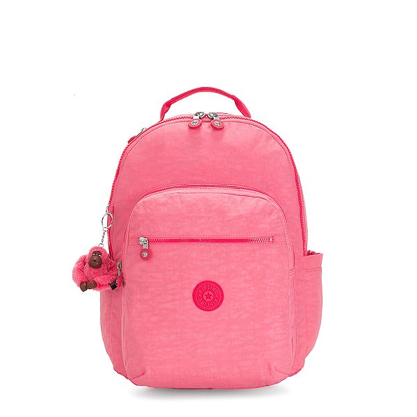 Mochila Kipling Seoul 27L Rosa Fiesta Pink