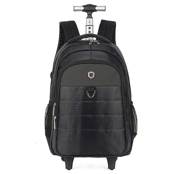 Mochila Polo King Laptop Com Carrinho EC21030PK Preto
