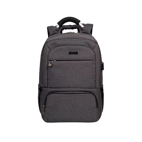 Mochila Sestini 2 Compartimentos Cabo Alumínio Techno Cinza