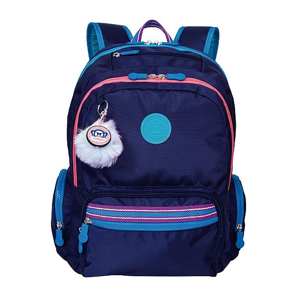 Mochila Sestini 2 Compartimentos Paul Frank 21T04 Azul