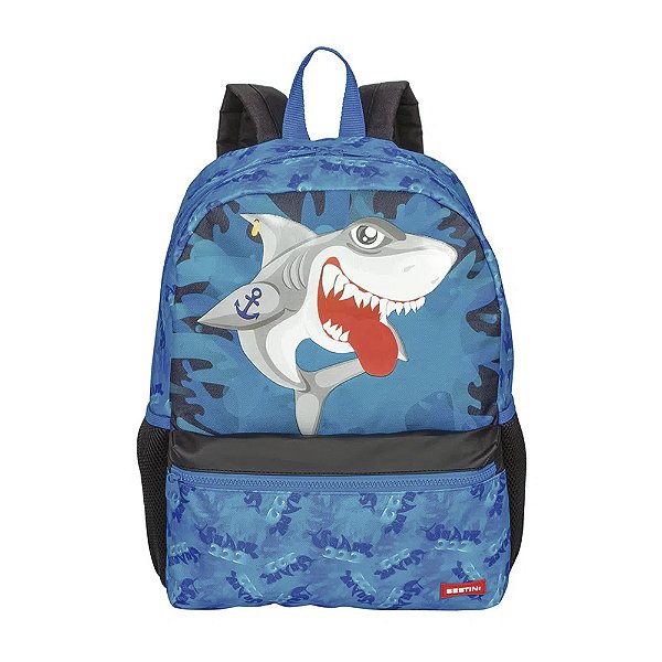 Mochila Sestini 21M Plus Tubarão 17 Litros Azul