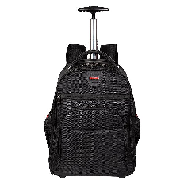 Mochila Sestini Carrinho Laptop 2 em 1 Harvest Preto