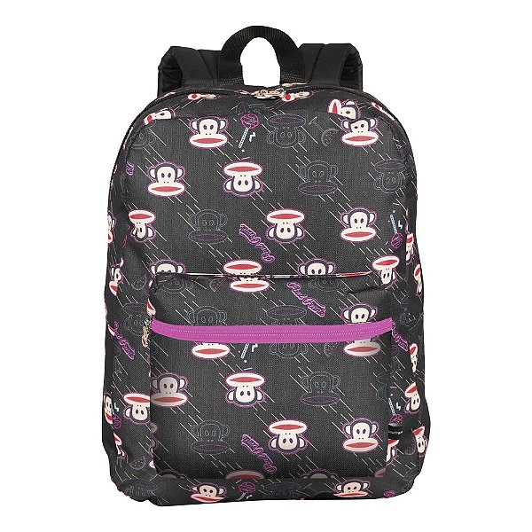 Mochila Sestini Grande Paul Frank 19T01 Miami Preto