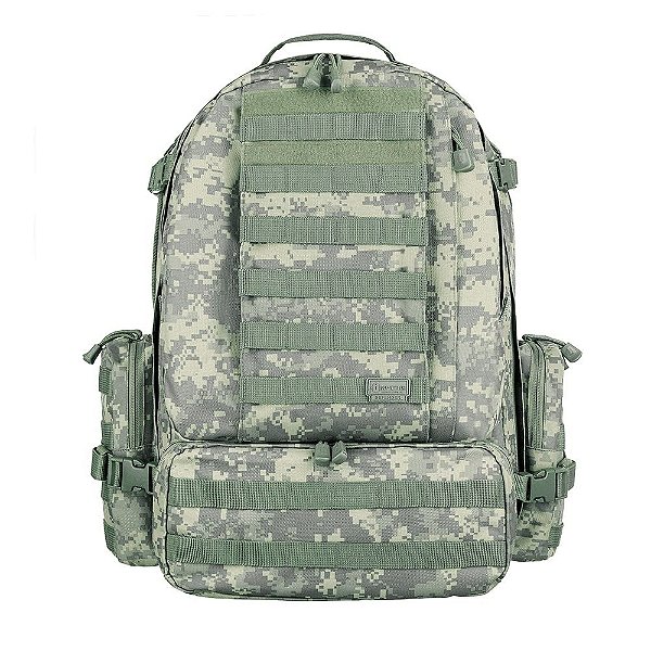 Mochila Tática Invictus Defender 55L Digital Acu Camuflado