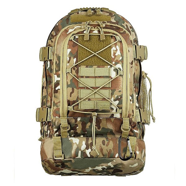 Mochila Tática Invictus Duster 50L Multicam Camuflado