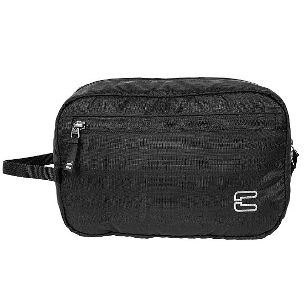 Necessaire Curtlo Travel Wash Grande Preto