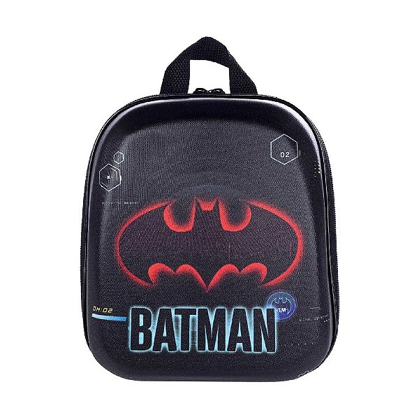Mochila Escolar MaxToy Liga Da Justiça Batman Preto