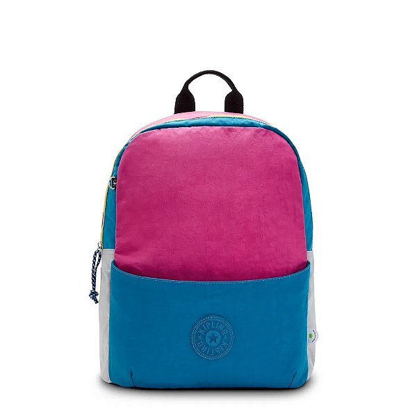 Mochila Kipling Sonnie 21 Litros Ocean Cactus Rosa