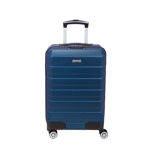 Mala de Bordo Sestini 360° Wheeless 1T Pequena Azul