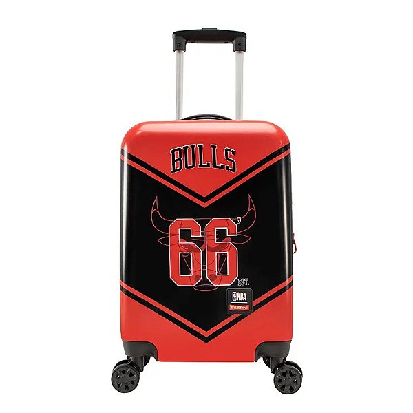 Mala de Bordo Sestini NBA Chicago Bulls Space Vermelho