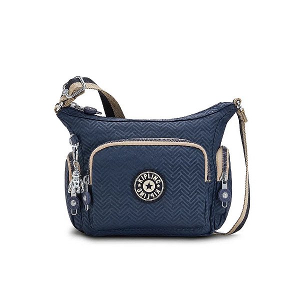 Bolsa Transversal Kipling Gabbie Mini Endless Bl Azul
