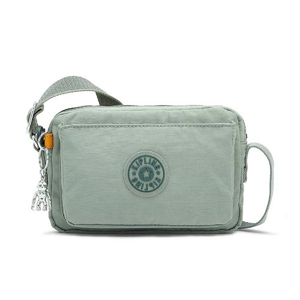 Bolsa Transversal Kipling Abanu Tender Sage Verde