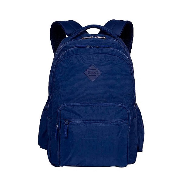 Mochila Sestini College Crinkle 2 Azul Marinho
