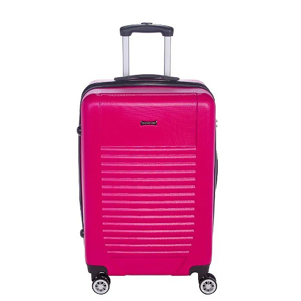 Mala De Viagem Sestini 360° Zafira 2T Média Rosa