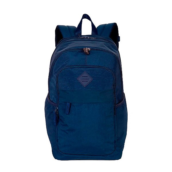 Mochila Sestini College Plus Crinkle 38 Litros Azul Marinho