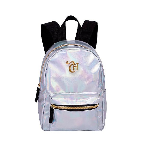 Mini Mochila Sestini Capricho 21X05 17 Litros Prata
