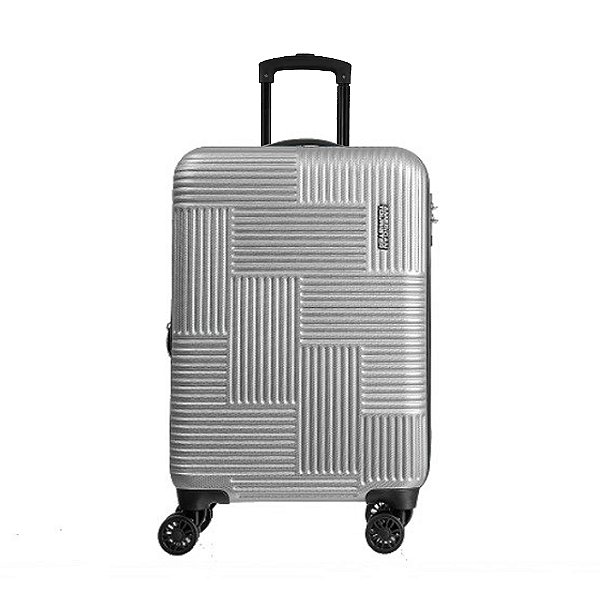 Mala De Bordo American Tourister Cuiabá Pequena Prata