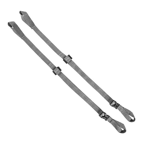 Par de Fitas de Compressão Curtlo Strap Loop Médio Cinza