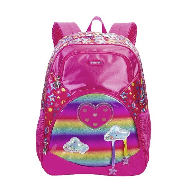 Mochila Sestini Grande Y Pink 23 Litros Rosa