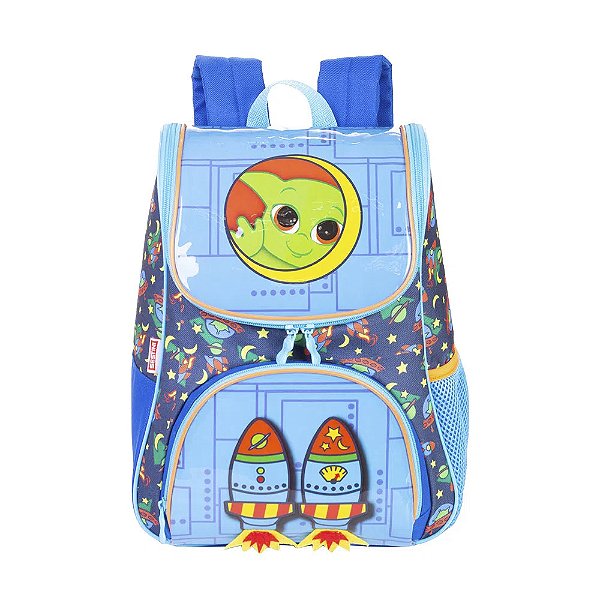 Mochila Sestini Média Y Alien 16 Litros Azul