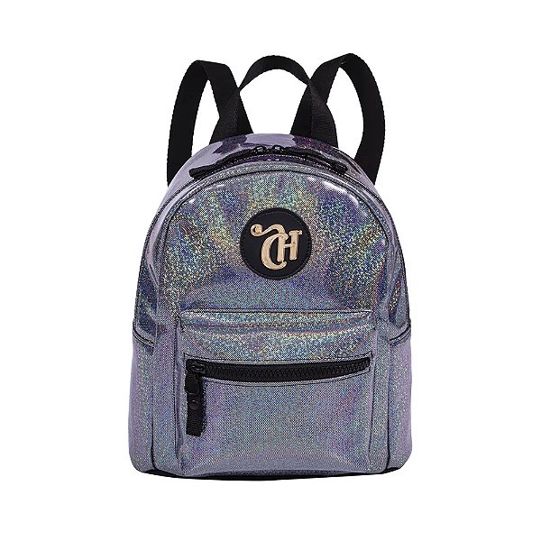 Mini Mochila Sestini Capricho 21Z02 6 Litros Holográfico