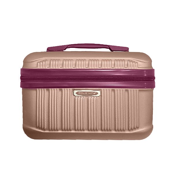 Frasqueira Maleta de Viagem Polo King Rio De Janeiro Rose