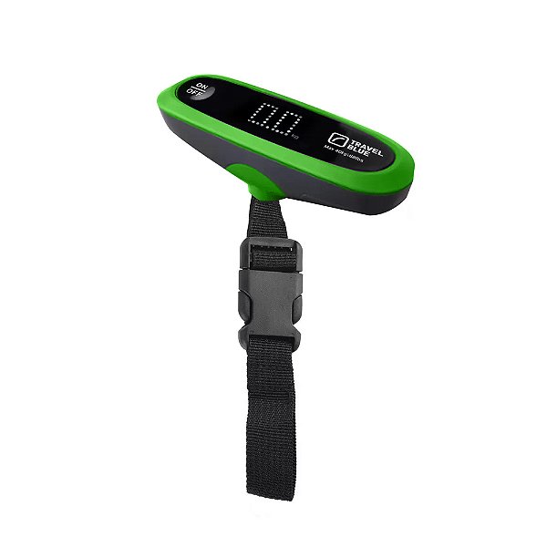 Balança Digital Travel Blue Portátil Para Mala Verde