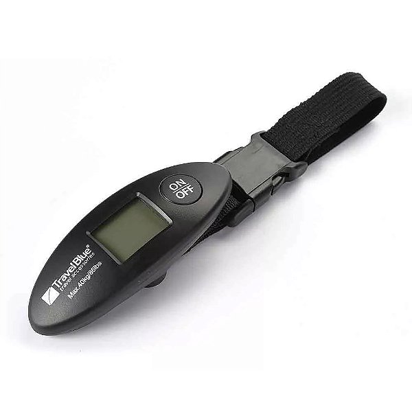 Balança Digital Travel Blue Portátil Para Mala Preto
