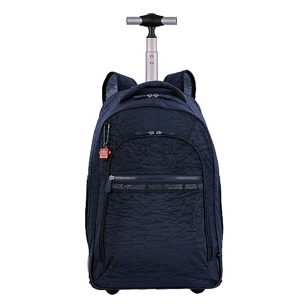 Mochila Sestini Carrinho 2 em 1 Paul Frank T03 Azul Marinho