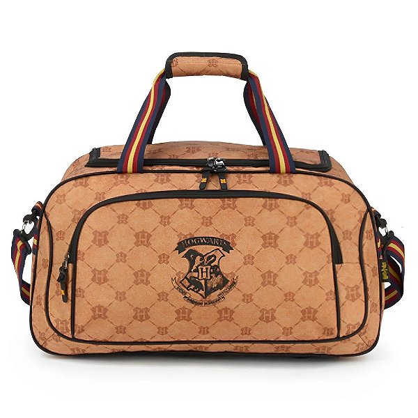 Sacola Bolsa de Viagem Luxcel Harry Potter Amarelo
