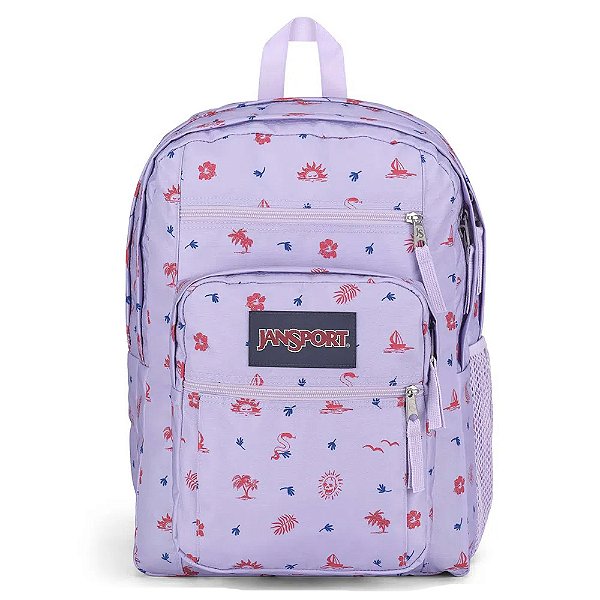Mochila Jansport Big Student Lagoon Luau 34 Litros Lilás