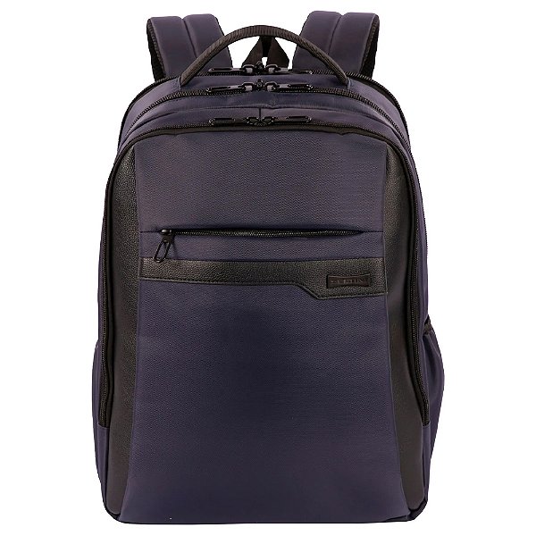Mochila Sestini 3 Comp Prime Notebook 15 Pol Grande Azul