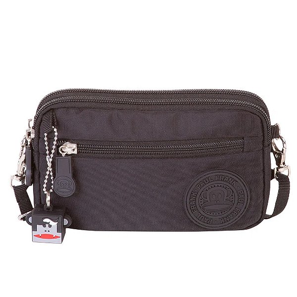 Bolsa Transversal Sestini 2 Comp Paul Frank T03 Preto