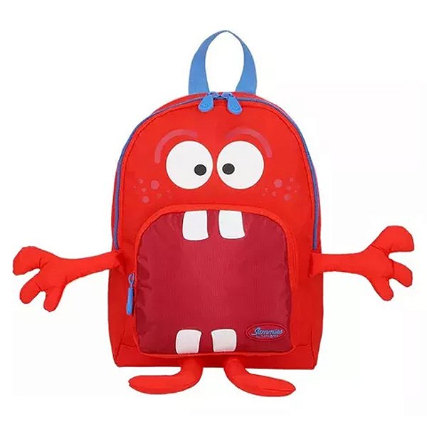 Mochila Samsonite Pré-Escolar Play 3SM Otto Vermelho