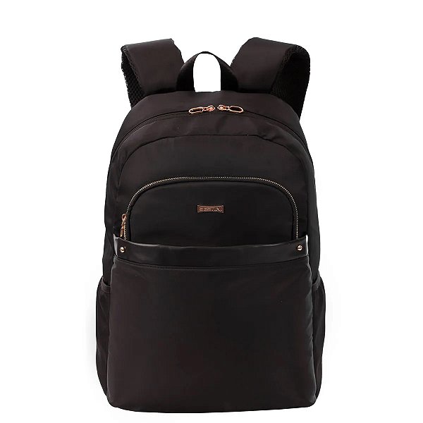 Mochila Sestini Grande Notebook 15 Liv II Preto Feminino