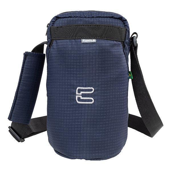 Bolsa Transversal Curtlo Mini Plus 2 Litros Azul Marinho