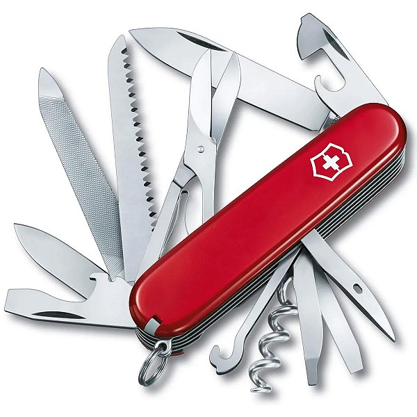 Canivete de Bolso Médio Victorinox Ranger Camping Vermelho