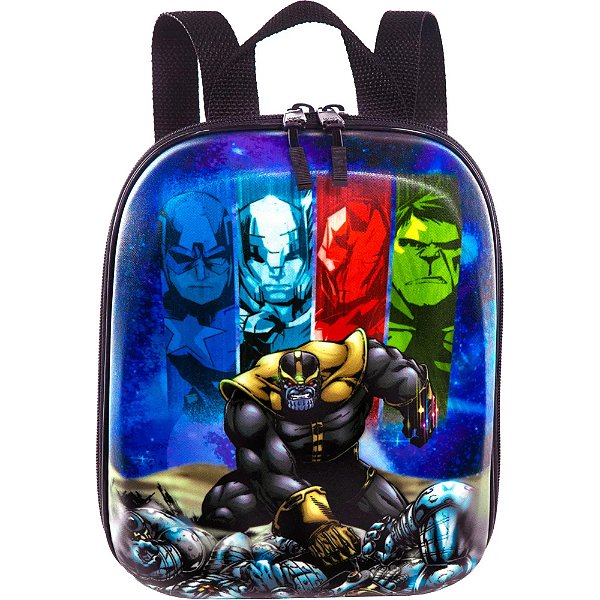 Mochila Infantil MaxToy Escolar Marvel Avengers